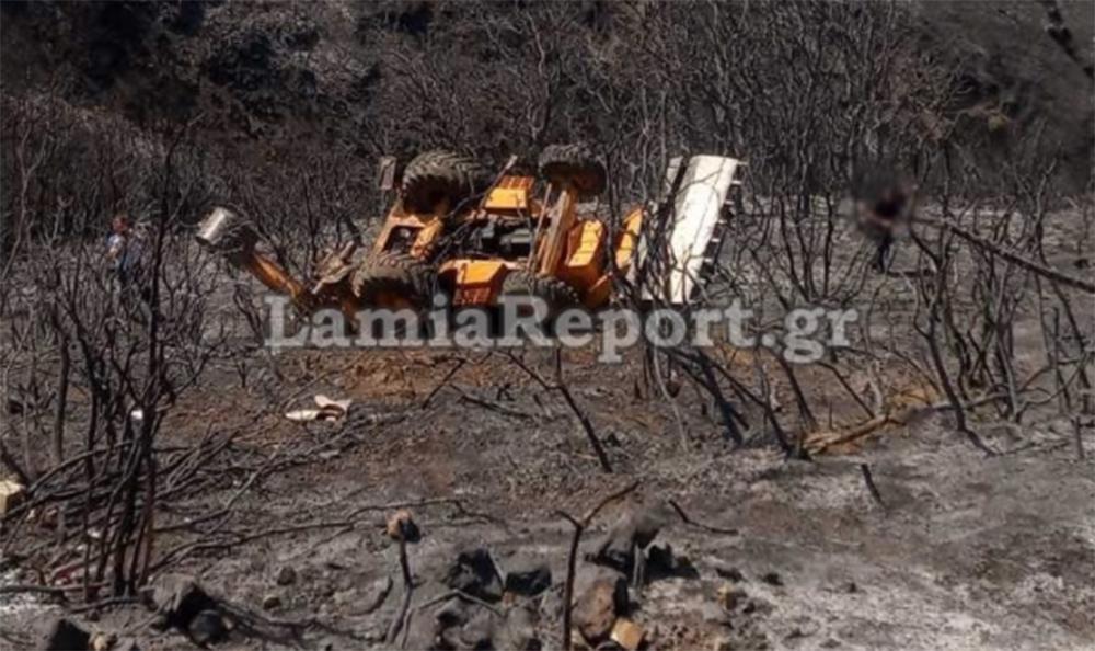 Φωκίδα: Νεκρός ο χειριστής της μπουλντόζας που έπεσε σε γκρεμό