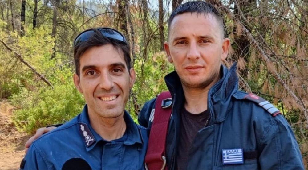 Εύβοια: Το δώρο Έλληνα πυροσβέστη σε Ρουμάνο συνάδελφό του