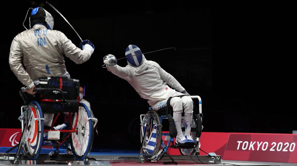 Παραολυμπιακοί Αγώνες: «Χάλκινος» ο Τριανταφύλλου στην ξιφασκία