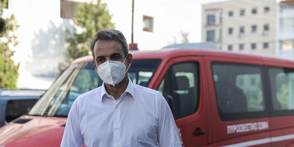 Μητσοτάκης: Όλες οι καμένες εκτάσεις θα κηρυχθούν αναδασωτέες