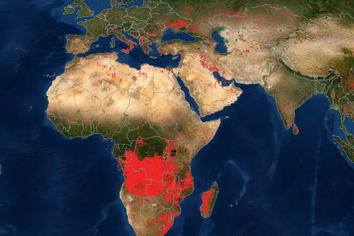 NASA: Η εικόνα από τον δορυφόρο που προκαλεί σοκ – Φλέγεται η Μεσόγειος