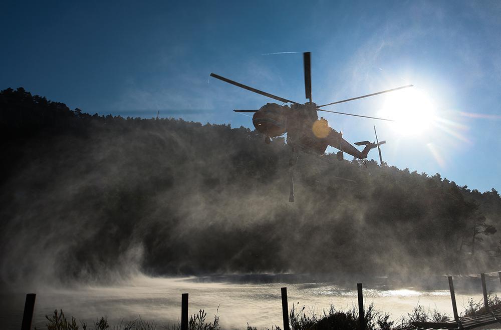 Ξεπέρασαν τις 1.200 ώρες πτήσης τα πυροσβεστικά αεροσκάφη της ΠΑ