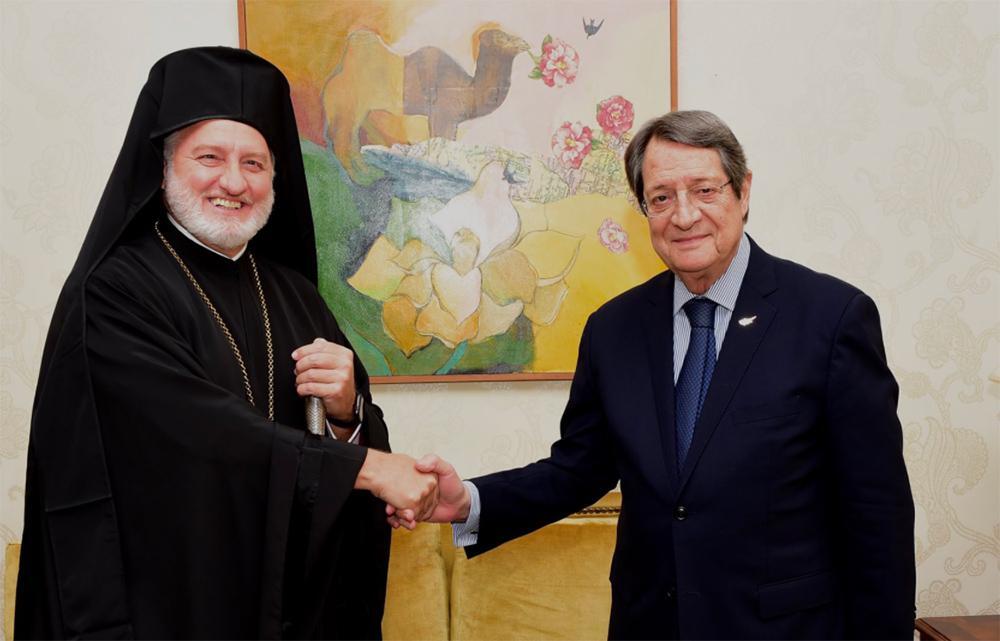 Νέα Υόρκη: Συναντήθηκαν Αναστασιάδης - Ελπιδοφόρος - «Το θέμα έληξε»