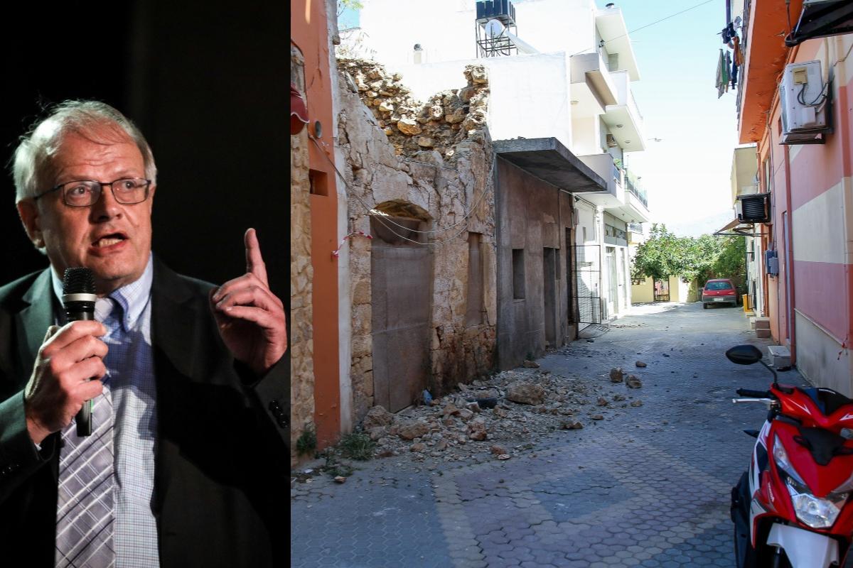 Σεισμός στο Ηράκλειο: Ο Ευθύμιος Λέκκας στον Ε.Τ – «Βρισκόμαστε στη διέγερση του φαινομένου – Δεν το περιμέναμε»