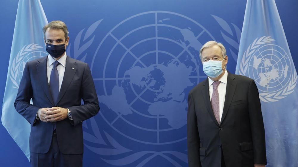 Συνάντηση Μητσοτάκη με Γκουτέρες - Τον ενημέρωσε για την τουρκική παραβατικότητα