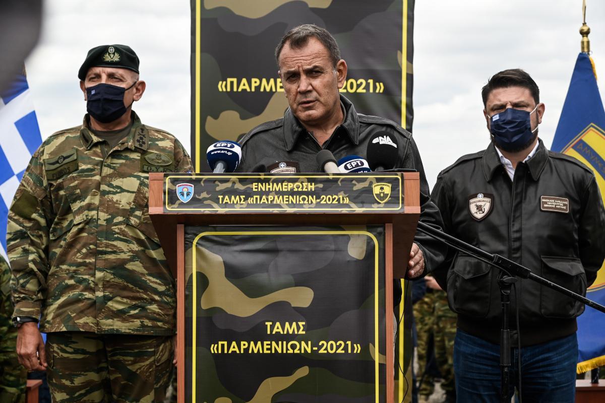 Παρμενίων 21 – Παναγιωτόπουλος: Εξαιρετική επίδειξη ισχύος των Ε.Δ. – Ξέρουμε, θέλουμε και μπορούμε να εκτελέσουμε την αποστολή μας