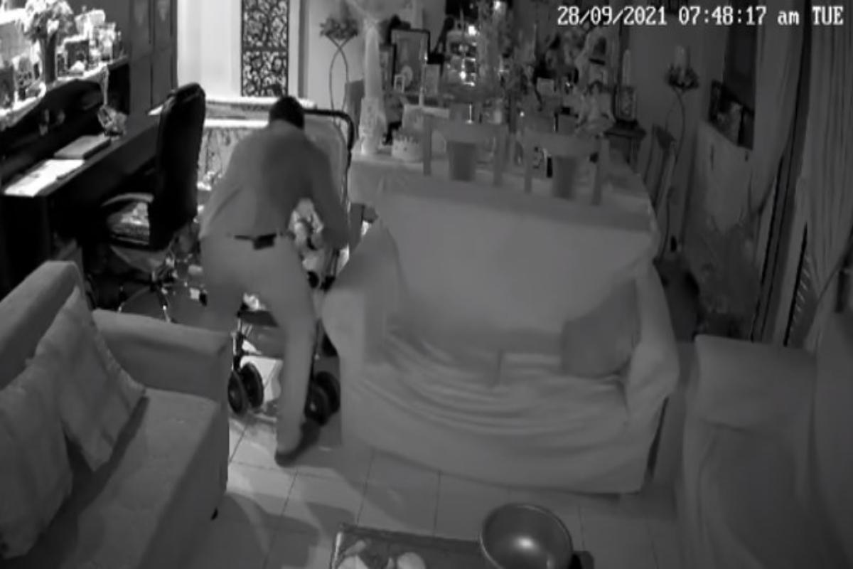 Σεισμός στην Κρήτη: Συγκλονιστική στιγμή την ώρα που «χτυπούν τα Ρίχτερ - Πατέρας τρέχει να σώσει το μωρό του [βίντεο]