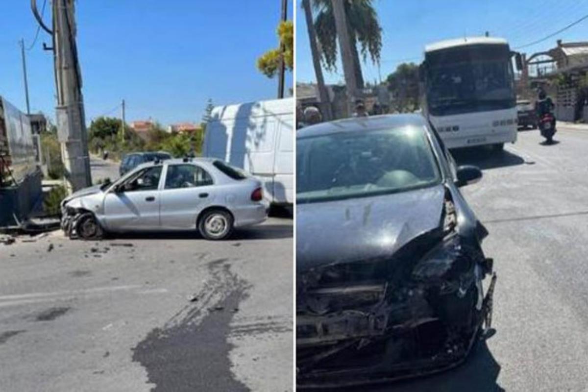 Σοβαρό τροχαίο στη Λούτσα - Παιδιά ανάμεσα στους τραυματίες