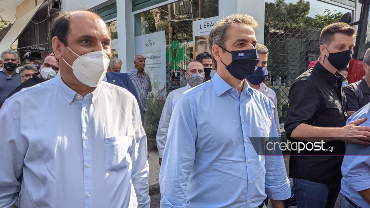 Στην Κρήτη ο Μητσοτάκης: Επισκέπτεται τις σεισμόπληκτες περιοχές
