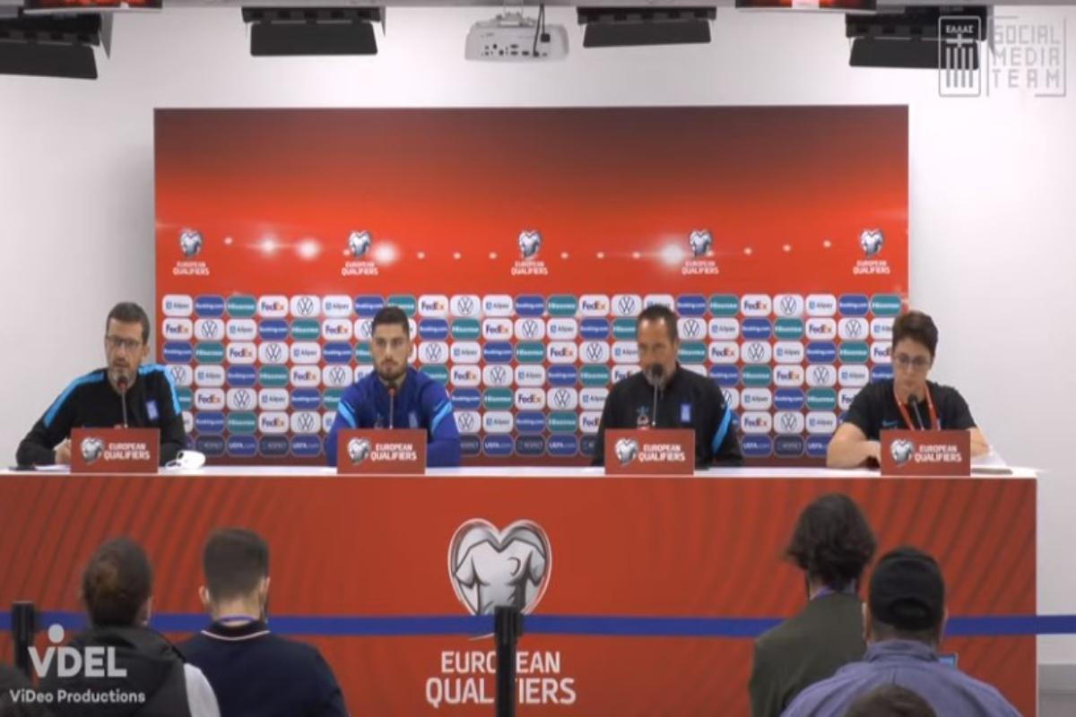 Εθνική Ελλάδος: Όρκος νίκης από Φαν’τ Σχιπ και Μασούρα - «Θα κερδίσουμε τη Γεωργία, παλεύουμε για την πρόκριση»