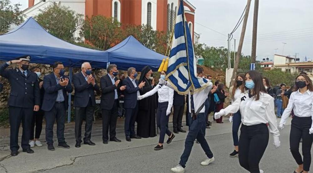 28η Οκτωβρίου: Το «πληγωμένο» από τον σεισμό Αρκαλοχώρι