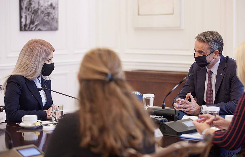 Μητσοτάκης: Ελλάδα και Κύπρος συντονισμένες απέναντι στις προκλήσεις