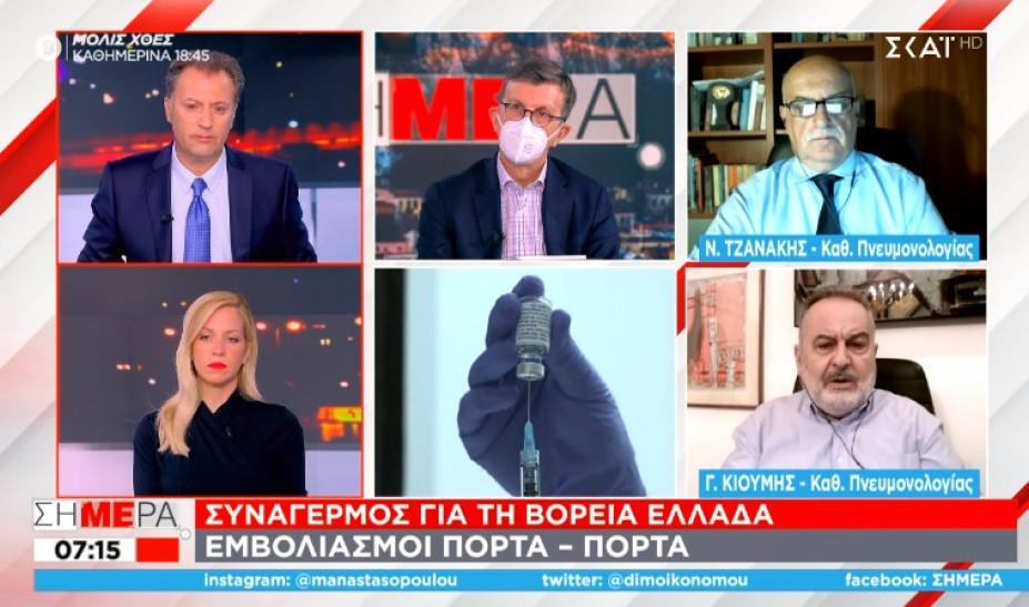 Κορονοϊός: Εφιαλτική πρόβλεψη από τον Νίκο Τζανάκη - 2.700 θάνατοι επιπλέον μέχρι τα Χριστούγεννα