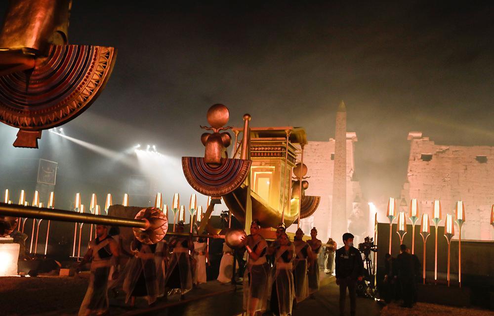 Αίγυπτος: Με πυροτεχνήματα εγκαινιάστηκε η «Λεωφόρος των Σφιγγών»