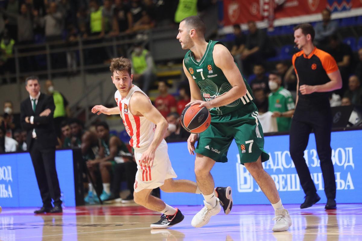 Παναθηναϊκός: Νύχτα ντροπής στο Βελιγράδι - Ιστορικός «διασυρμός» από τον Ερυθρό Αστέρα με 33 πόντους διαφορά