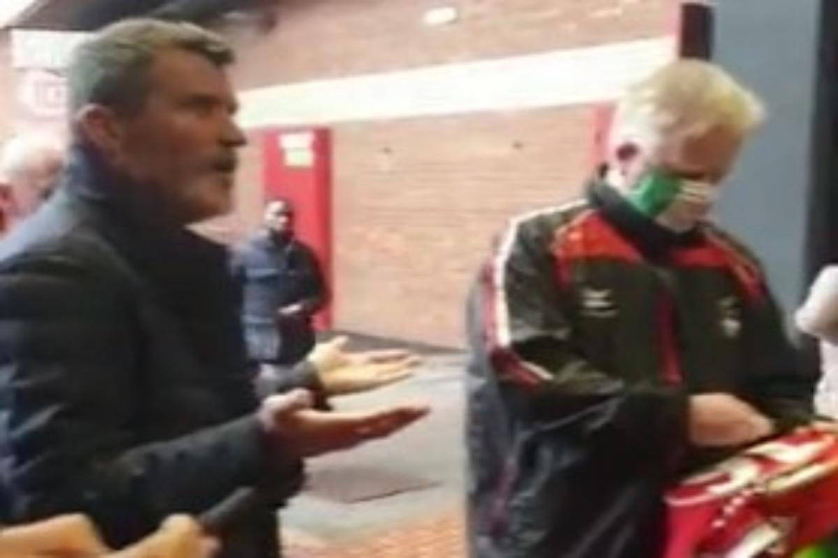 Μάντσεστερ Γιουνάιτεντ: Τιτάνια ψυχραιμία από τον Ρόι Κιν με οπαδό της Γιουνάιτεντ - «Επειδή είσαι μεθυσμένος φταίω εγώ»; [βίντεο]