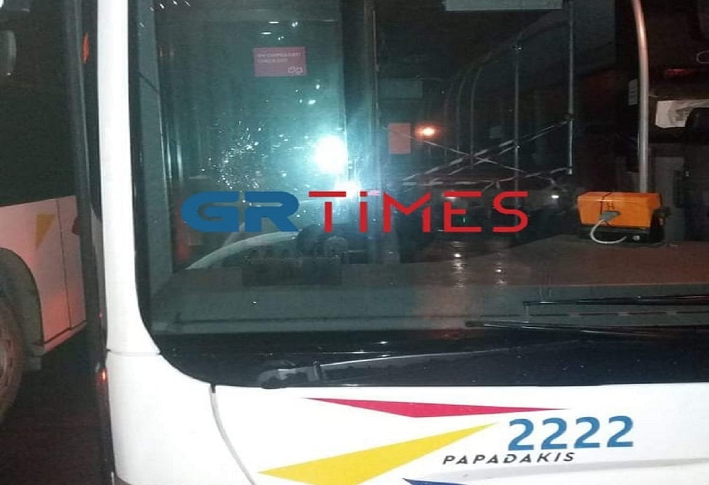 Θεσσαλονίκη: Επιθέσεις σε λεωφορεία του ΟΑΣΘ μετά το ντέρμπι ΠΑΟΚ-Άρης