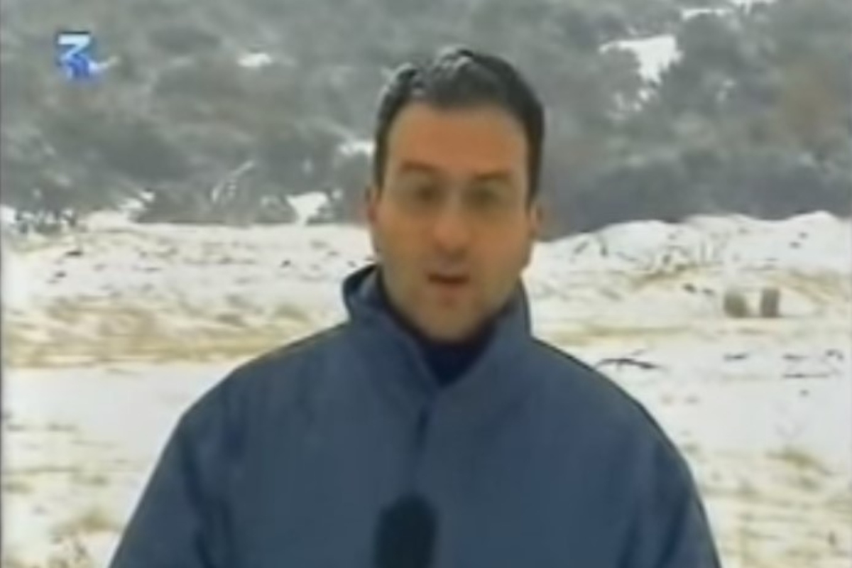 Καιρός: Τρομάξαμε να τον αναγνωρίσουμε – Δείτε τον Αρναούτογλου 20 χρόνια πριν, η πρώτη του live τηλεοπτική εκπομπή