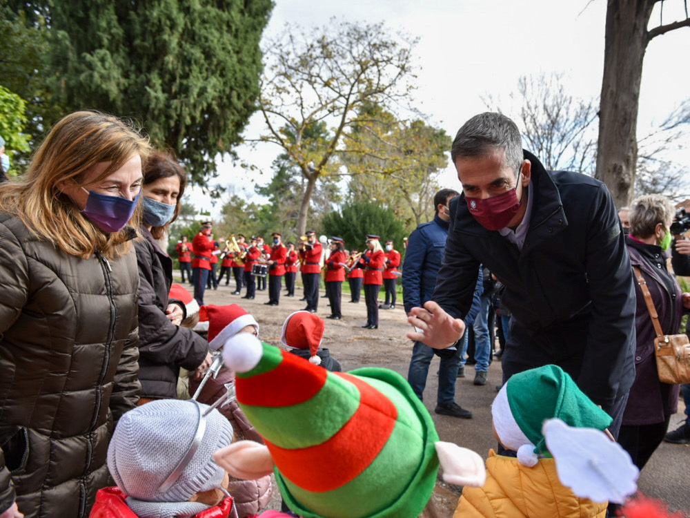 Η αλληλεγγύη των Χριστουγέννων έλαμψε στο Γηροκομείο Αθηνών