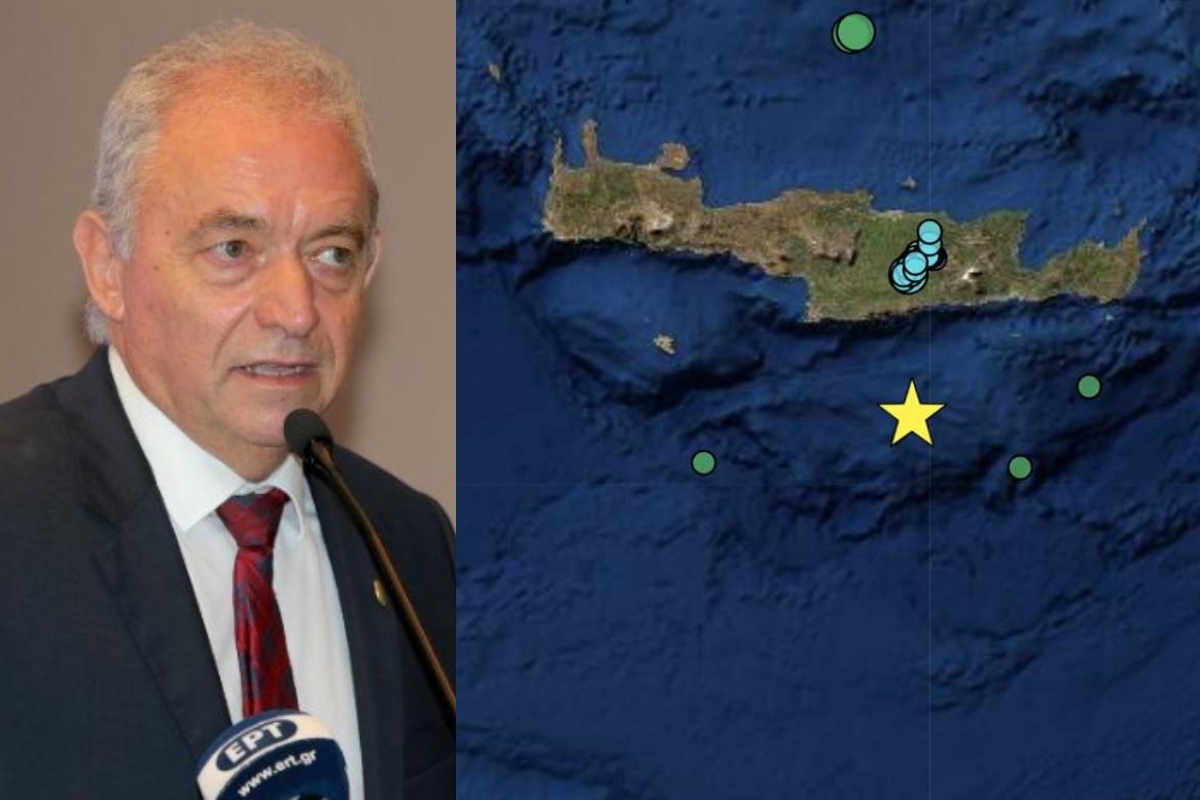 Σεισμός στην Κρήτη: 5,7 Ρίχτερ «χτύπησαν» το νησί – Αισθητός από Χανιά μέχρι Ηράκλειο, το μήνυμα του Λέκκα [βίντεο]