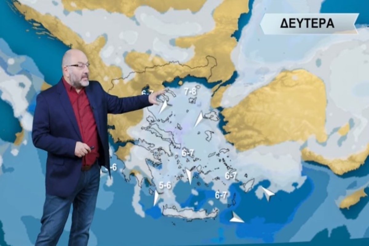 Καιρός: Αγριεμένη η κακοκαιρία «Ελπίς», στα λευκά η Αττική τη Δευτέρα – Ο Αρναούτογλου προειδοποιεί «έρχονται χιονοθύελλες» [βίντεο]