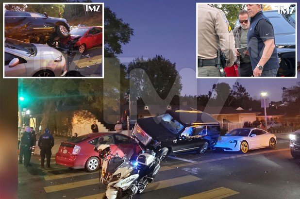 Άρνολντ Σβαρτσενέγκερ: Σοβαρό τροχαίο για τον ηθοποιό [βίντεο]