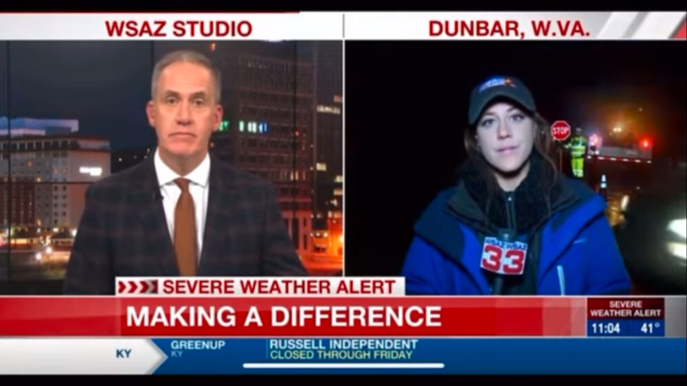 ΗΠΑ: Ατύχημα ρεπόρτερ