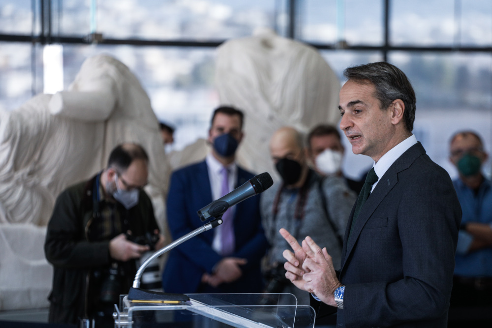 Κυριάκος Μητσοτάκης: Μόνος προορισμός των Γλυπτών της Ακρόπολης ο Ιερός Βράχος