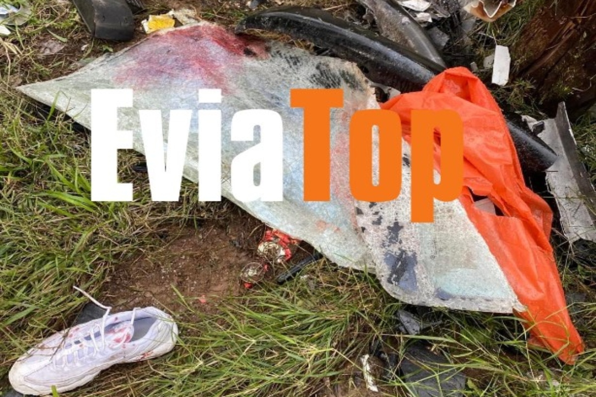 Χαλκίδα: Οι πρώτες εικόνες από το σοκαριστικό τροχαίο με τους δύο νεαρούς – Σοβαρά τραυματισμένος ένας 18χρονος