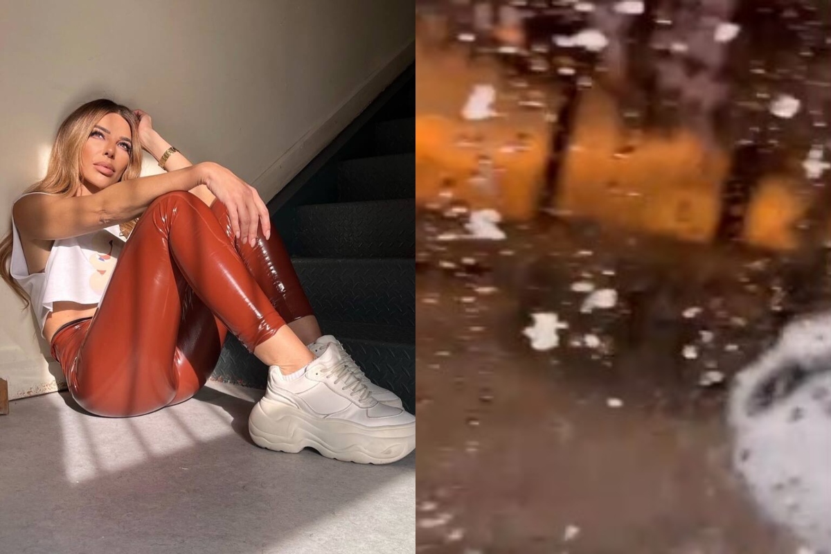 Κακοκαιρία «Ελπίδα»: Γλίτωσε από θαύμα η Κέλλυ Κελεκίδου – Έπεσε δέντρο μπροστά της την ώρα που οδηγούσε [βίντεο]