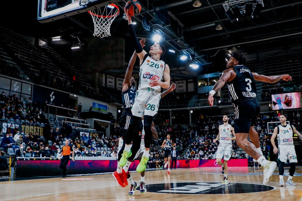 Παναθηναϊκός: Έσπασε το ρόδι εκτός έδρας – Πάτησαν την Βιλερμπάν με 63-76 οι Πράσινοι