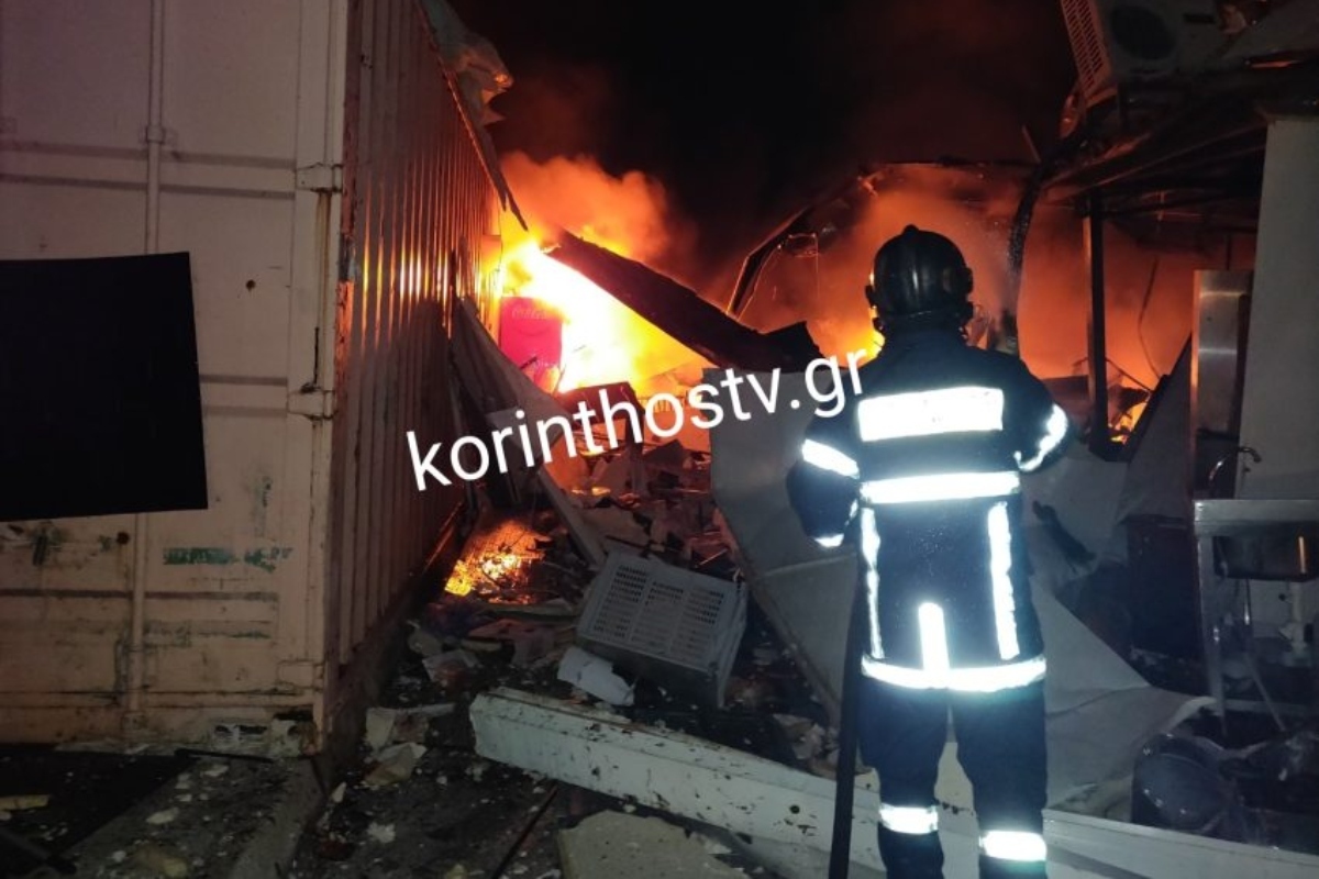 Τραγωδία στην Κόρινθο: Ένας νεκρός από έκρηξη σε χώρο εκδηλώσεων