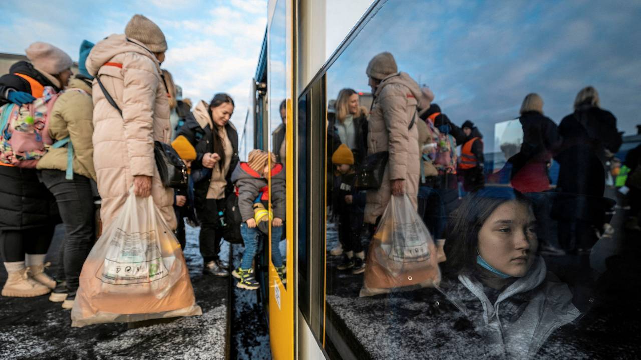 Μαριούπολη πρόσφυγες