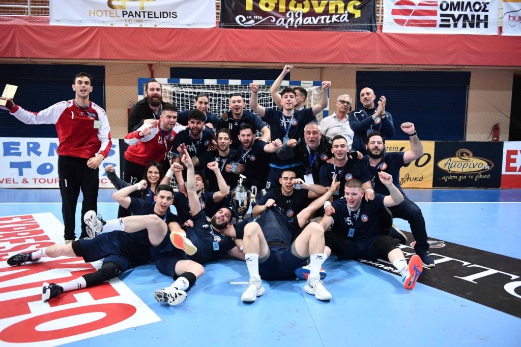 Πυλαία: Απίστευτο κάζο της ΑΕΚ από την φοβερή Πυλαία – Την υπέταξε με 21-10 και σήκωσε την κούπα