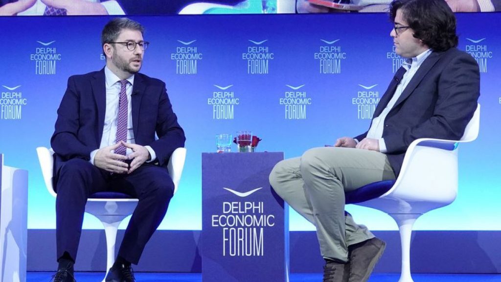 Δελφοί – Οικονομικό φόρουμ 2022 – Ανδρουλάκης: Τα 43 δισ. δημοσιονομικής επέκτασης του κ