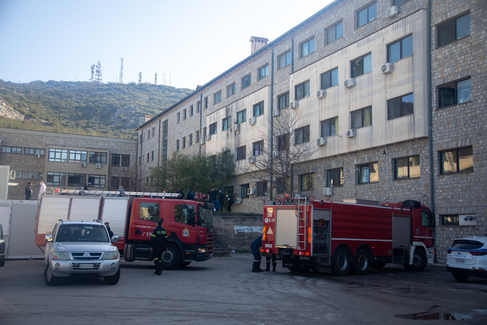 Φωτιά στο νοσοκομείο Παπανικολάου