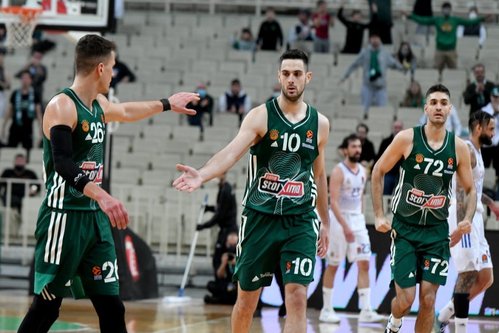 Παναθηναϊκός: Έσπασε την κατάρα με τη Ρεάλ το τριφύλλι – Επιστροφή με buzzer beater για τον Παπαπέτρ