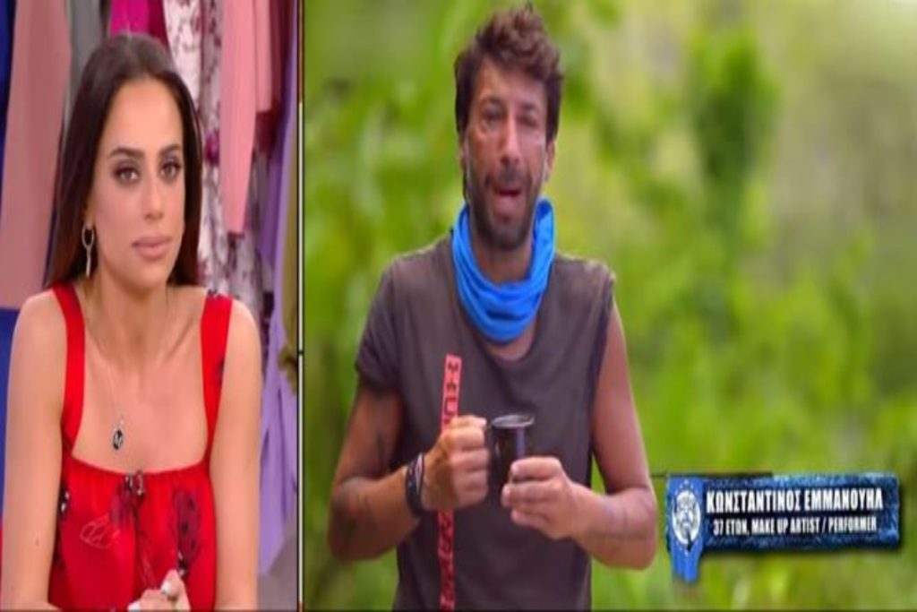 Survivor: Η σύντροφος του Άρη, Μαρία Αντωνά απαντά για πρώτη φορά στον Κωνσταντίνο Εμμανουήλ [βίντεο