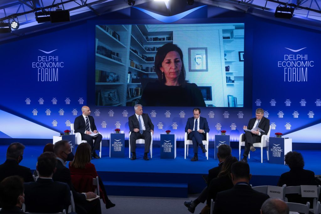 Βορίδης στο Οικονομικό φόρουμ των Δελφών: Τον Μάιο μπόνους παραγωγικότητας και αξιολόγηση στο δημόσι