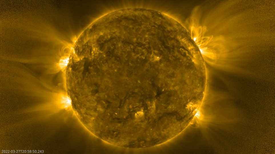 Solar Orbiter: Τράβηξε κοντινές φωτογραφίες του Ήλιου και αποκάλυψε έναν «ηλιακό σκαντζόχοιρο»