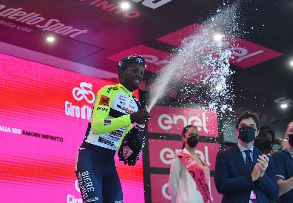 ποδηλάτης σαμπάνια