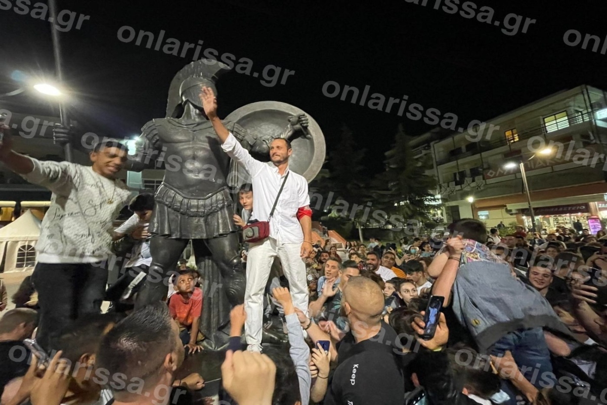 Αποθέωση στα Φάρσαλα για τον «Μυρμιδόνα» του Survivor -