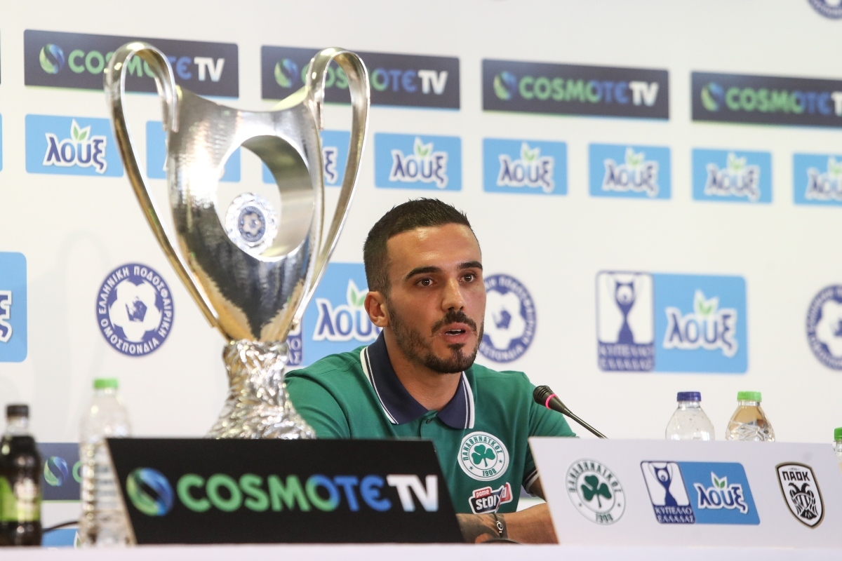 Τελικός Κυπέλλου Ελλάδας: Σύνθημα τίτλου από Γιοβάνοβιτς - «Πάμε να το πάρουμε, είμαι περήφανος για τους παίκτες μου»