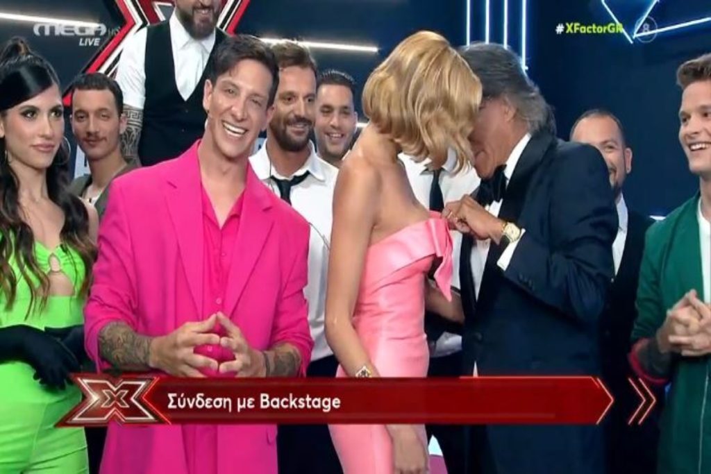 X Factor: Ο Ηλίας Ψινάκης κατέβασε το φόρεμα της Κατερίνας Λιόλιου on air – Πυρ και μανία το twitter