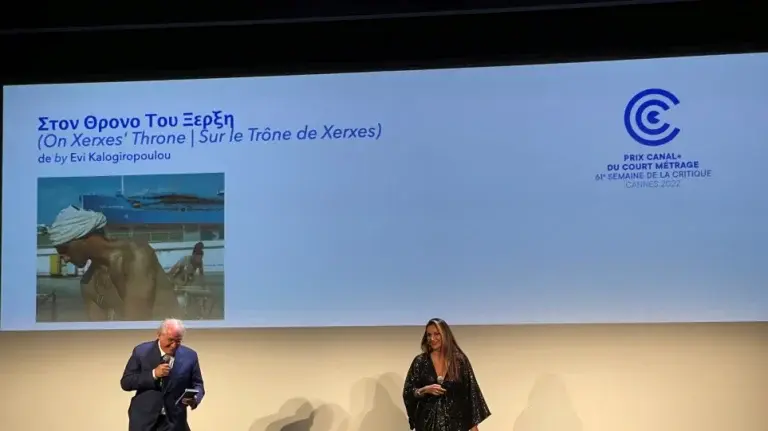 Φεστιβάλ Καννών: Βραβείο για την ταινία της Καλογηροπούλου «Στον θρόνο του Ξέρξη» – Πρωταγωνιστεί ο Γιώργος Μαζωνάκης