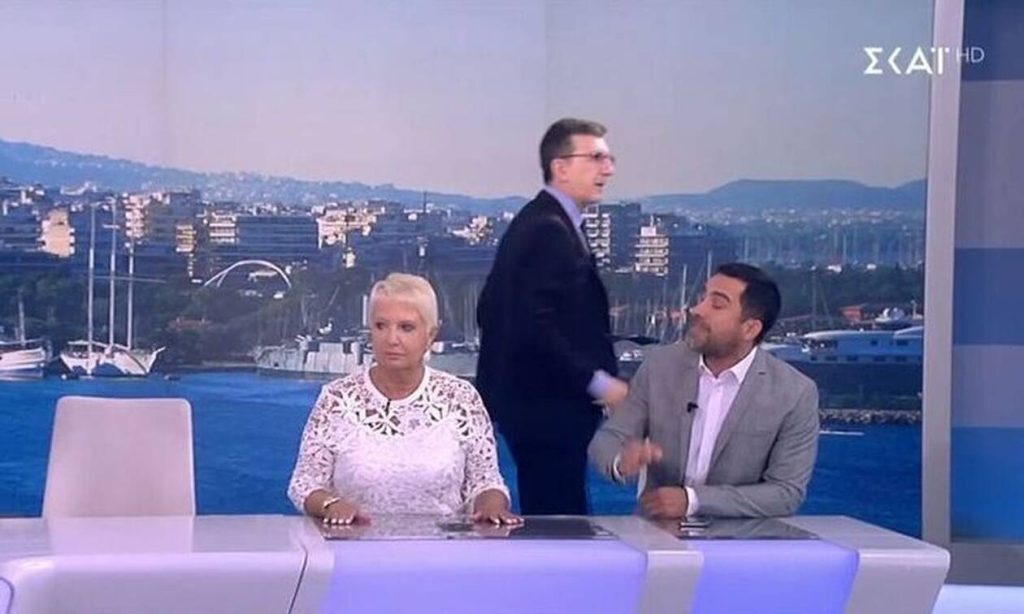 Άρης Πορτοσάλτε: Έφυγε εν εξάλλω από το στούντιο – «Δεν μας παρατάς πρωί – πρωί;»