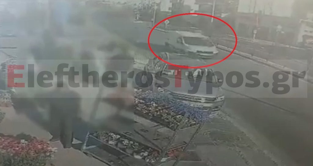 Εκτέλεση στον Γέρακα: Βίντεο ντοκουμέντο με το βαν των δραστών μετά τη δολοφονία