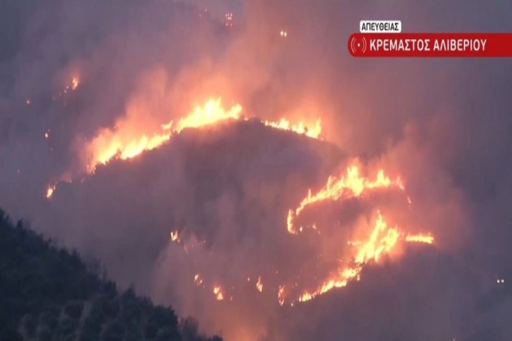 Φωτιά στην Εύβοια: Ολονύχτια μάχη με τις φλόγες – Άγρυπνοι φρουροί κάτοικοι και πυροσβέστες, σ