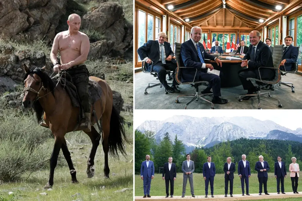 «Ας βγούμε φωτό γυμνοί πάνω σε άλογο»: Οι G7 τρολάρουν τον Πούτιν