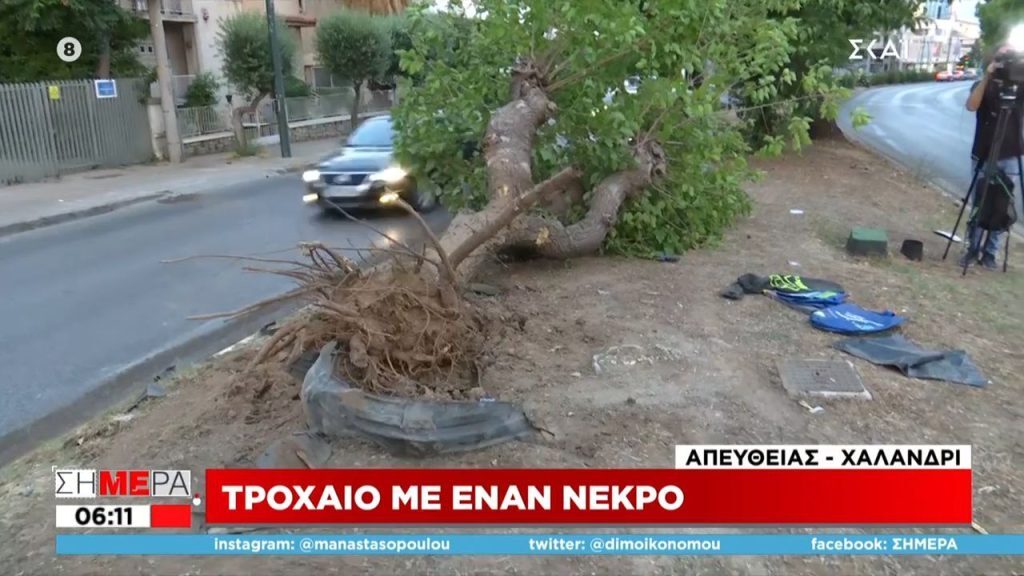 Σοβαρό τροχαίο στο Χαλάνδρι: Σμπαράλια το αυτοκίνητο – Χωρίς τις αισθήσεις του απεγκλωβίστηκε 
